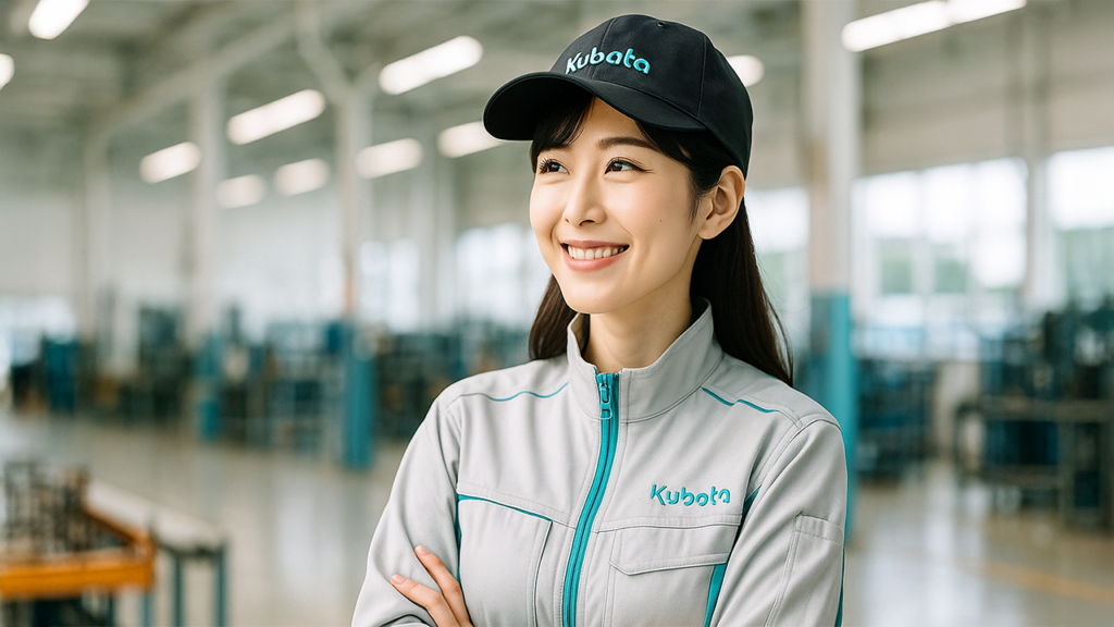 クボタ期間工の女性