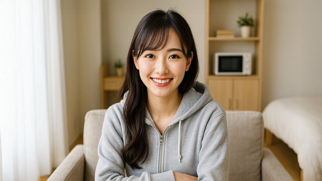 寮住まいの女性