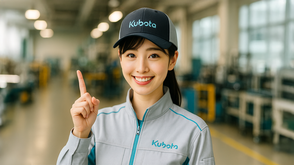 クボタ期間工の女性