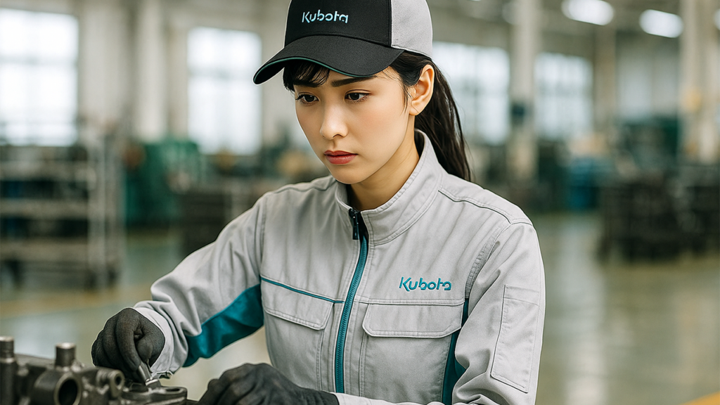 クボタ期間工の女性