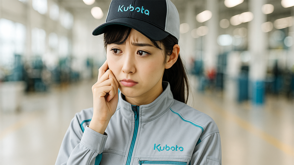 クボタ期間工の女性