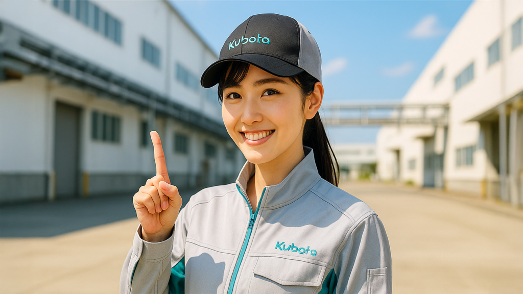 クボタ期間工の女性