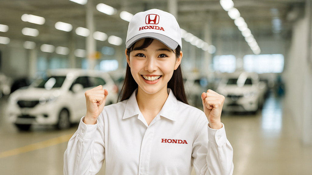 ホンダ期間工の女性