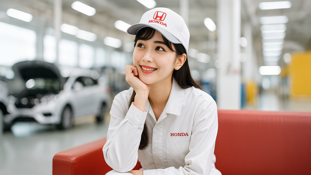 ホンダ期間工の女性