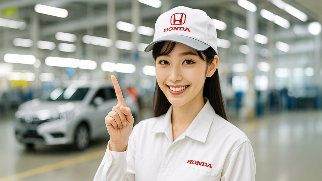 ホンダ期間工の女性