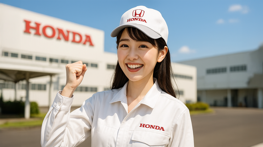 ホンダ期間工の女性