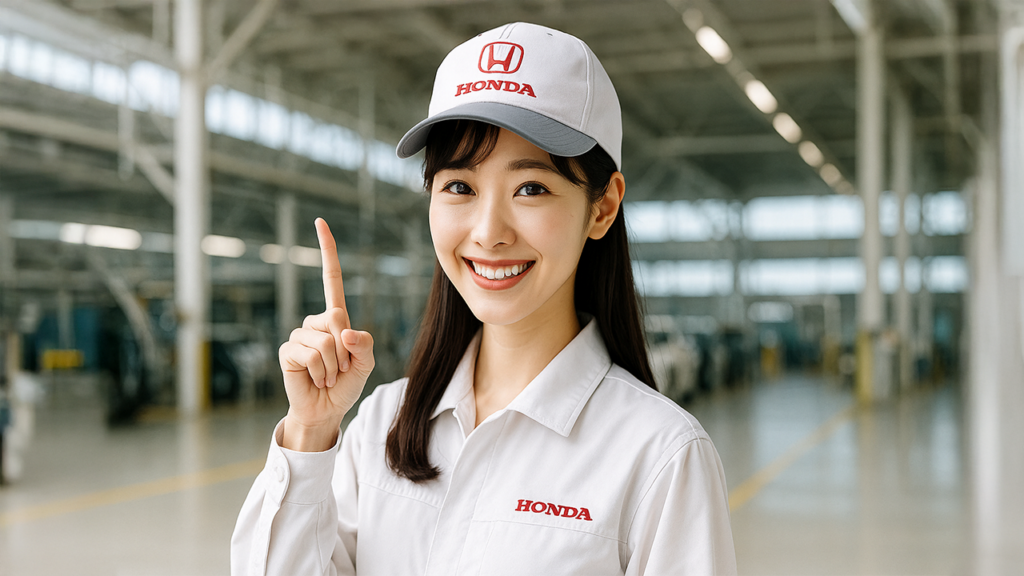 ホンダ期間工の女性