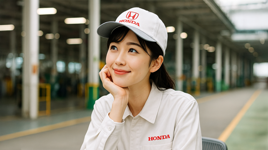 ホンダ期間工の女性