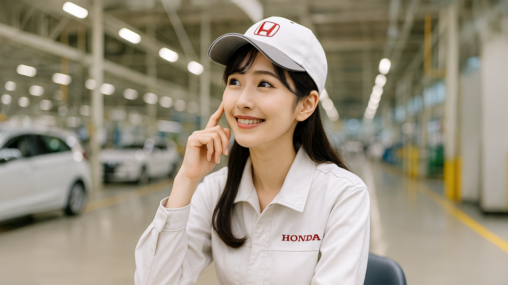 ホンダ期間工の女性