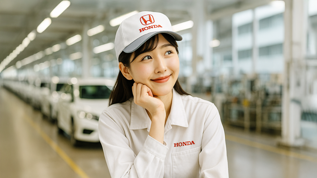 ホンダ期間工の女性