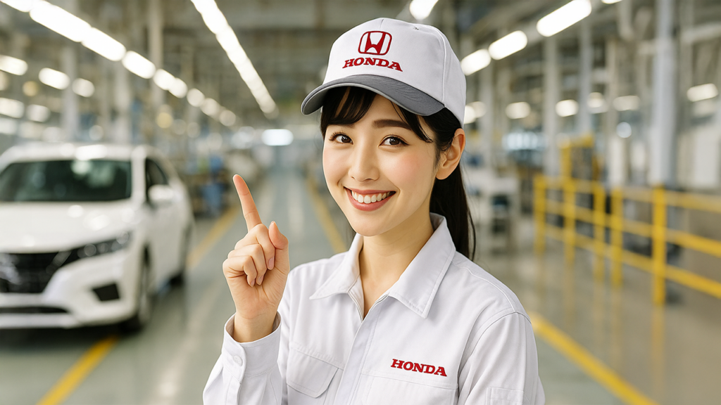 ホンダ期間工の女性