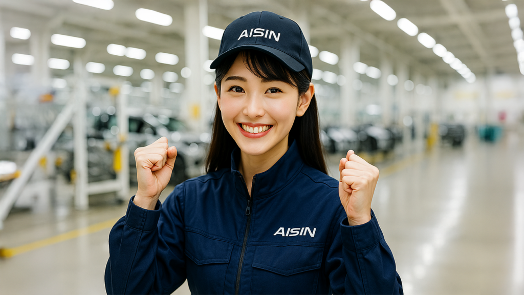 アイシン期間工の女性