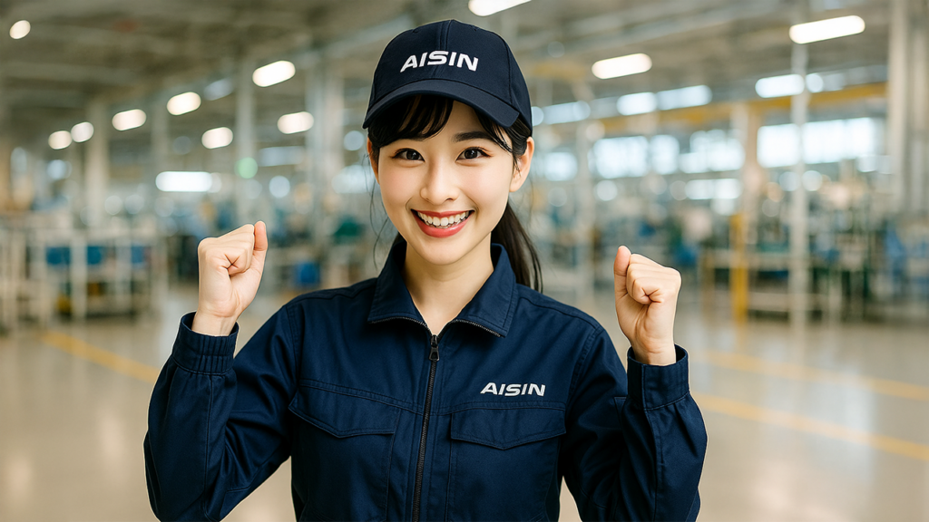 アイシン期間工の女性