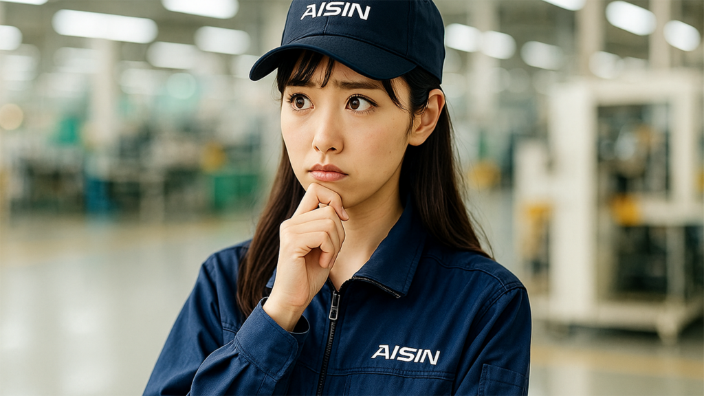アイシン期間工の女性