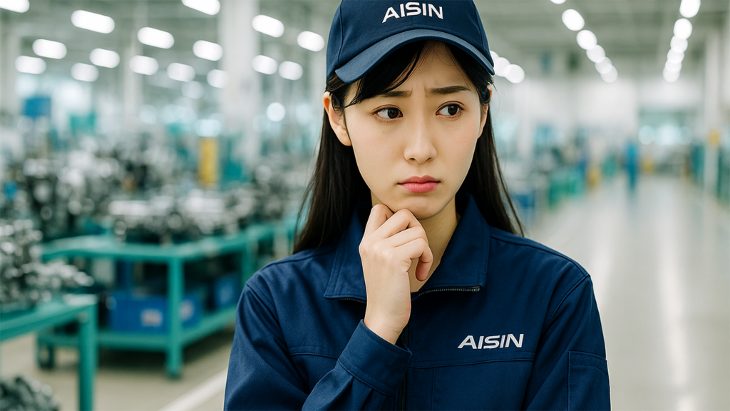 アイシン期間工の女性