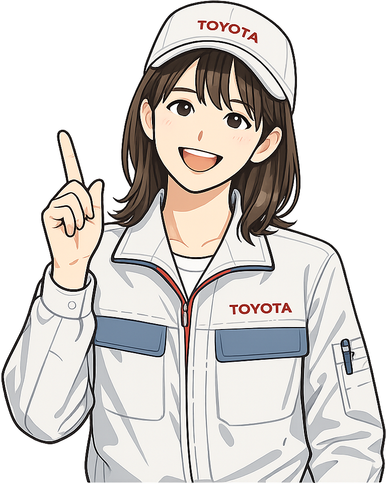 ポイントをガイドしている期間工