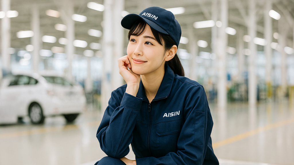 アイシン期間工の女性