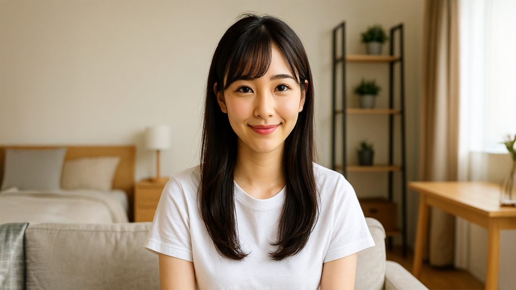 寮住まいの女性