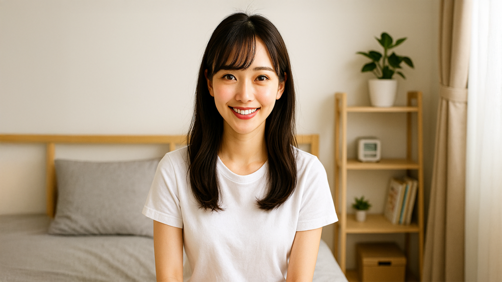 寮住まいの女性