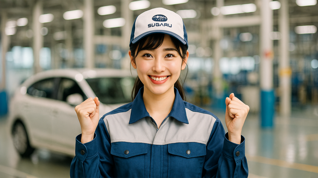 スバル期間工の女性