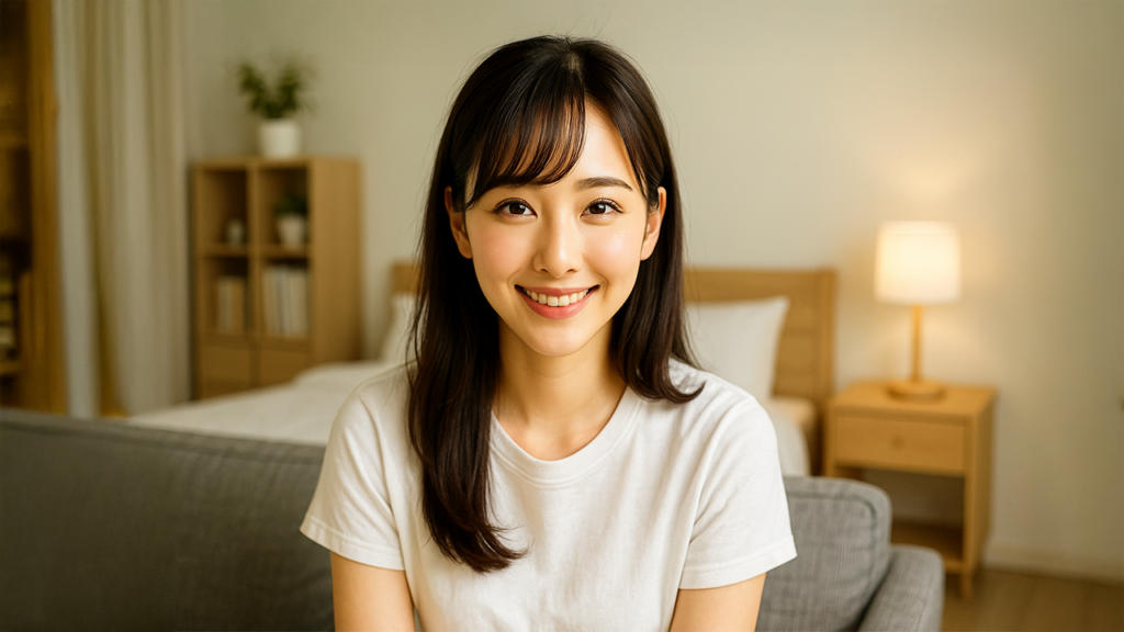 寮住まいの女性