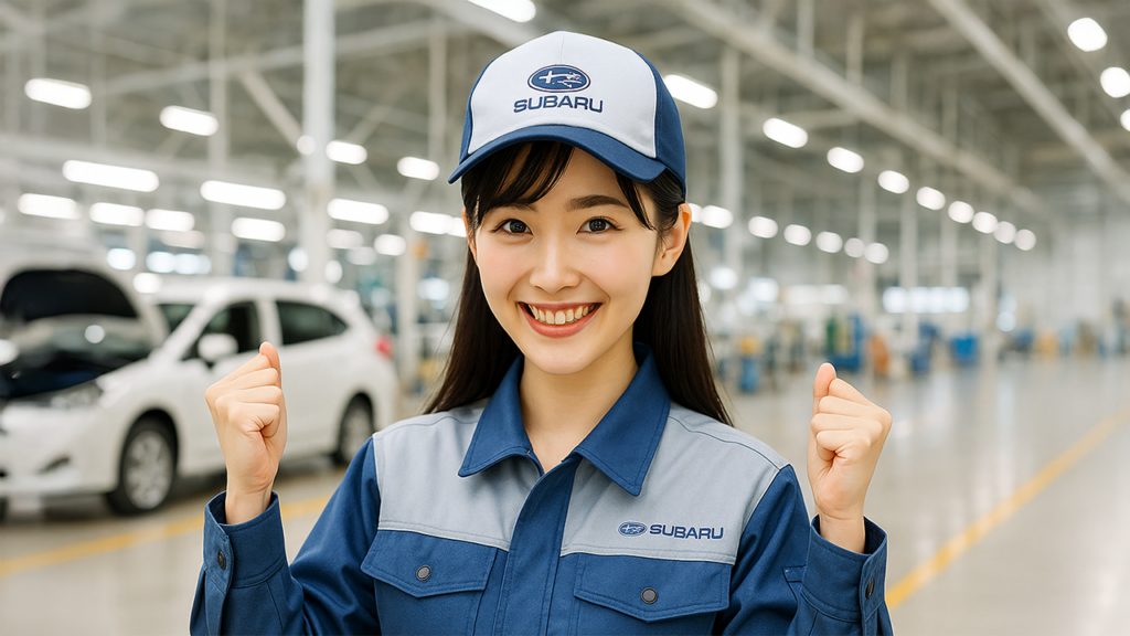 スバル期間工の女性