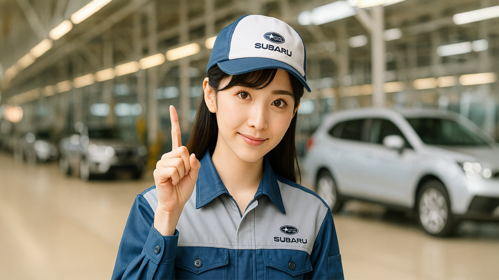 スバル期間工の女性
