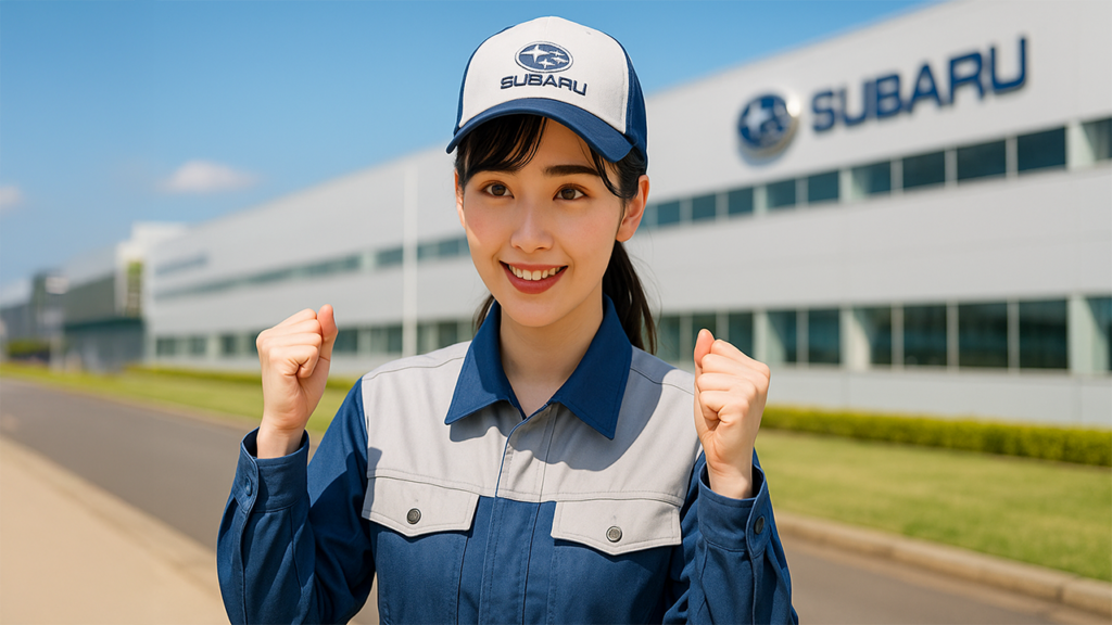 スバル期間工の女性