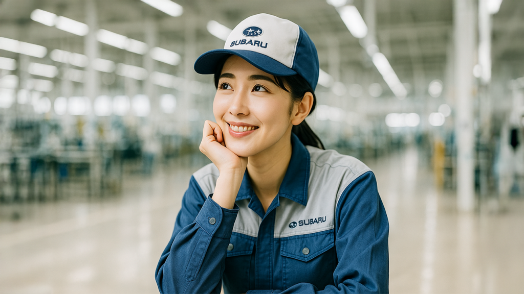 スバル期間工の女性