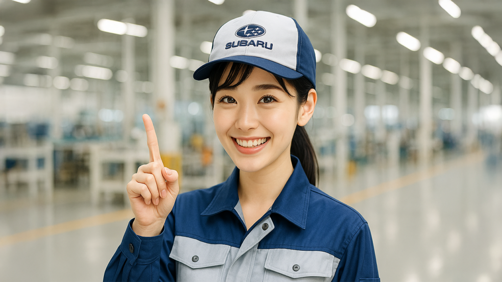 スバル期間工の女性
