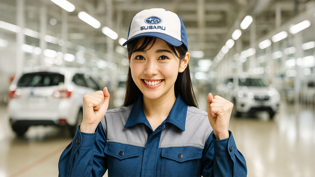 スバル期間工の女性