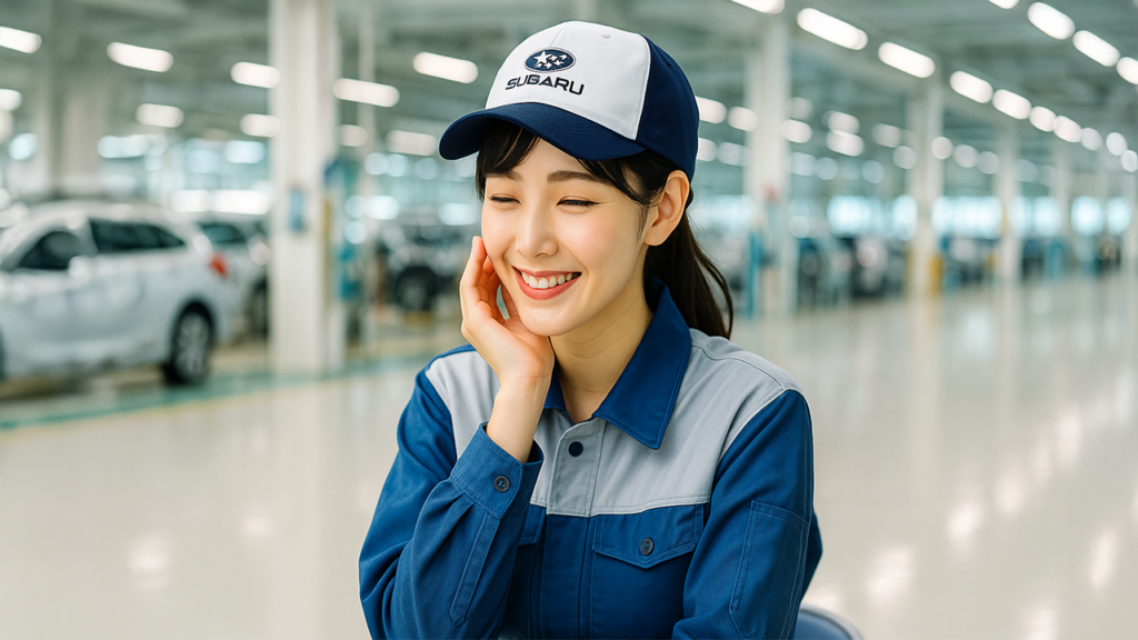 スバル期間工の女性