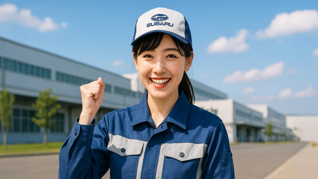 スバル期間工の女性