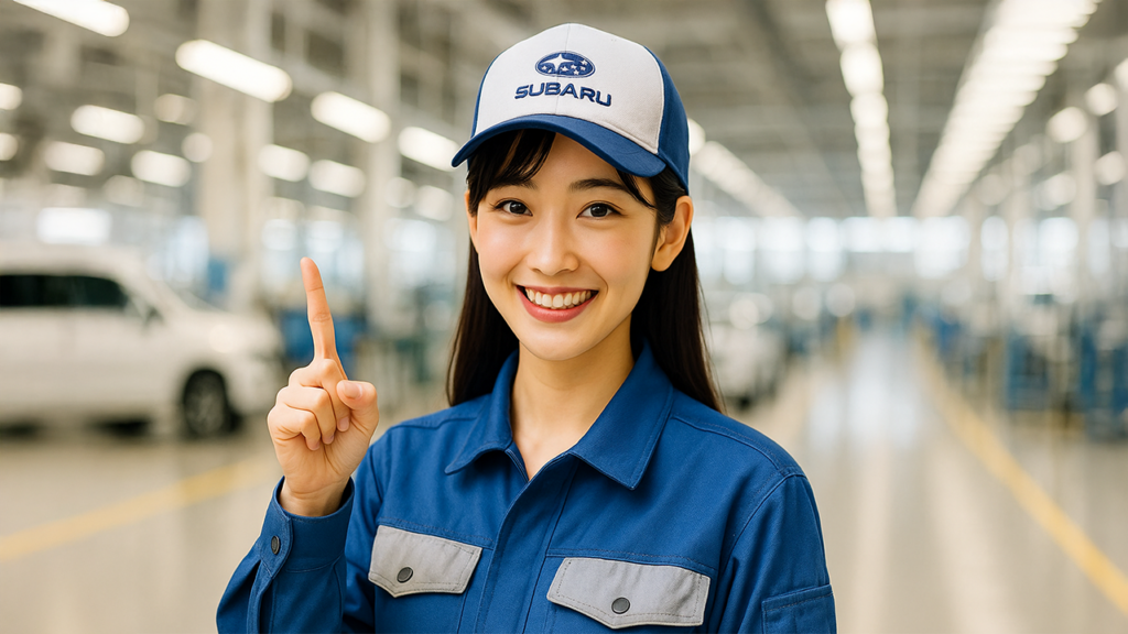 スバル期間工の女性