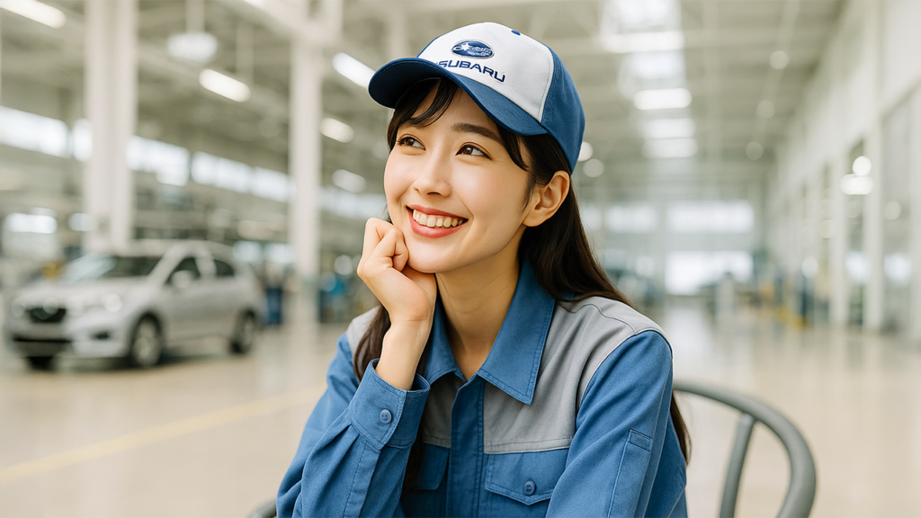 スバル期間工の女性
