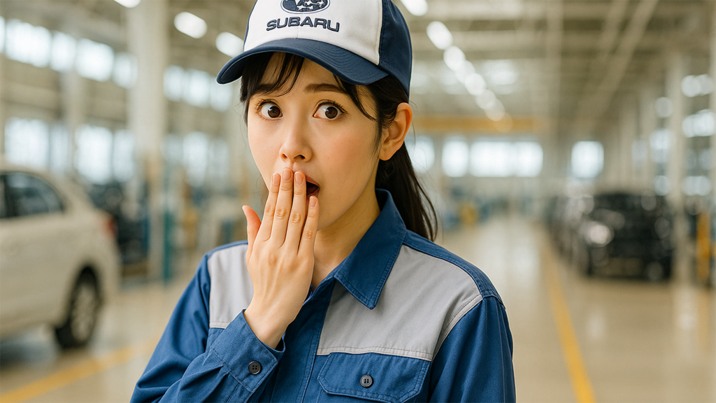 スバル期間工の女性