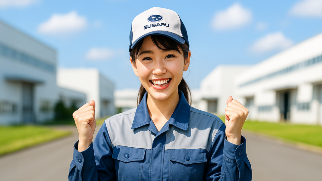 スバル期間工の女性