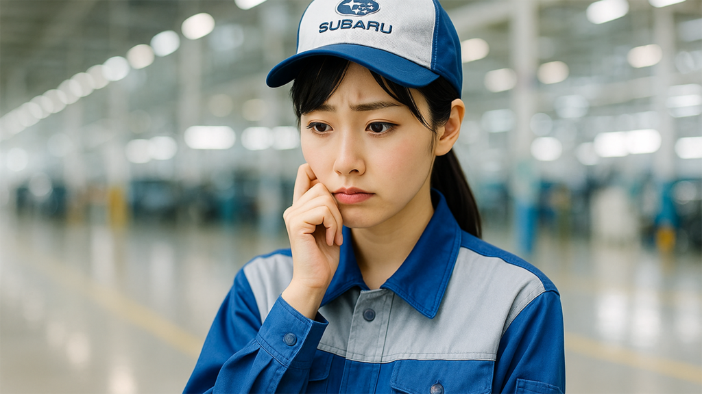 スバル期間工の女性