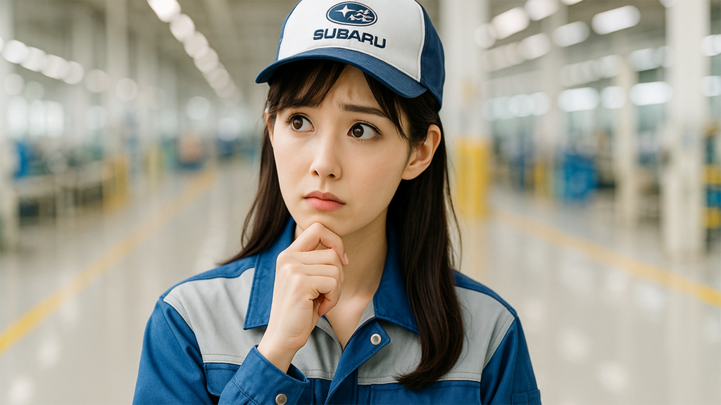 スバル期間工の女性