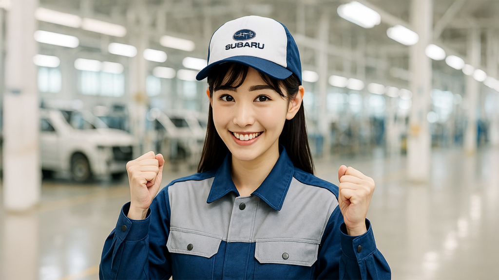 スバル期間工の女性