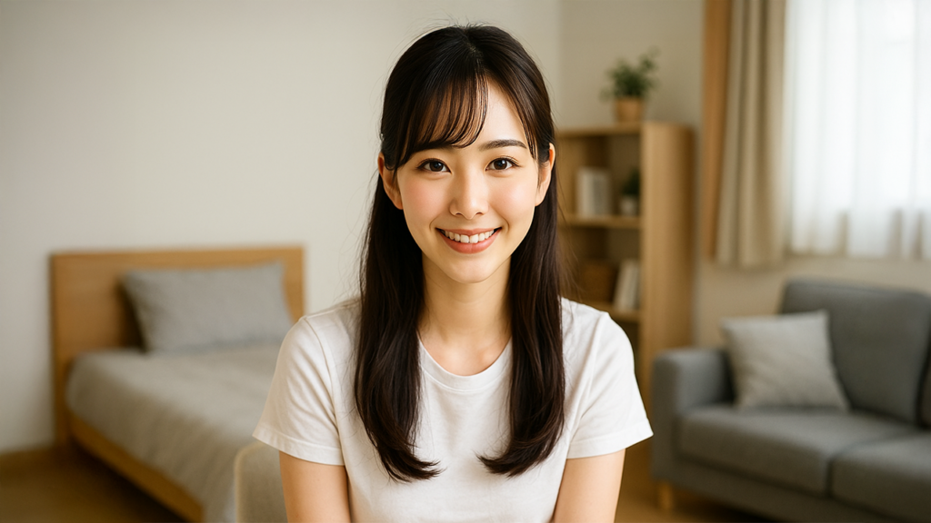 寮住まいの女性