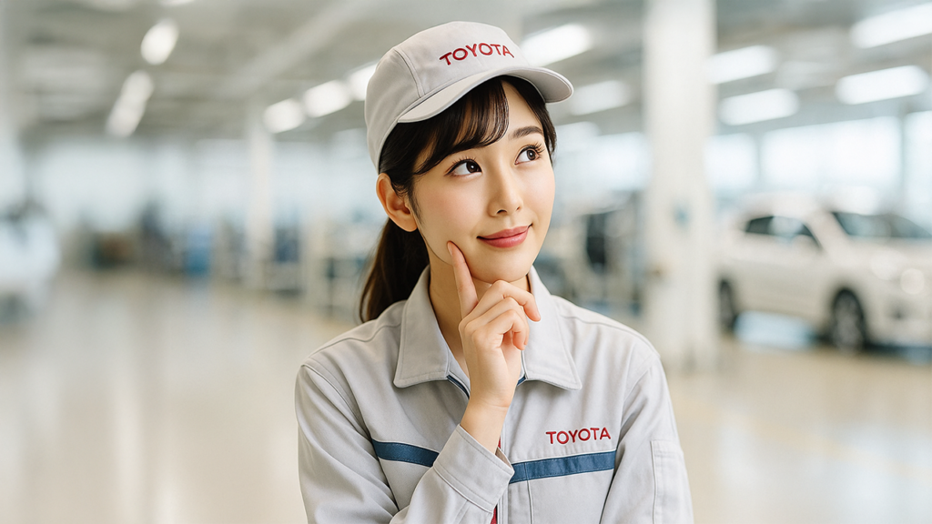 トヨタ期間工の女性
