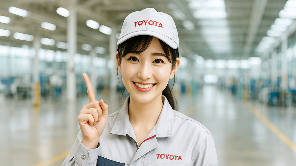 トヨタ期間工の女性