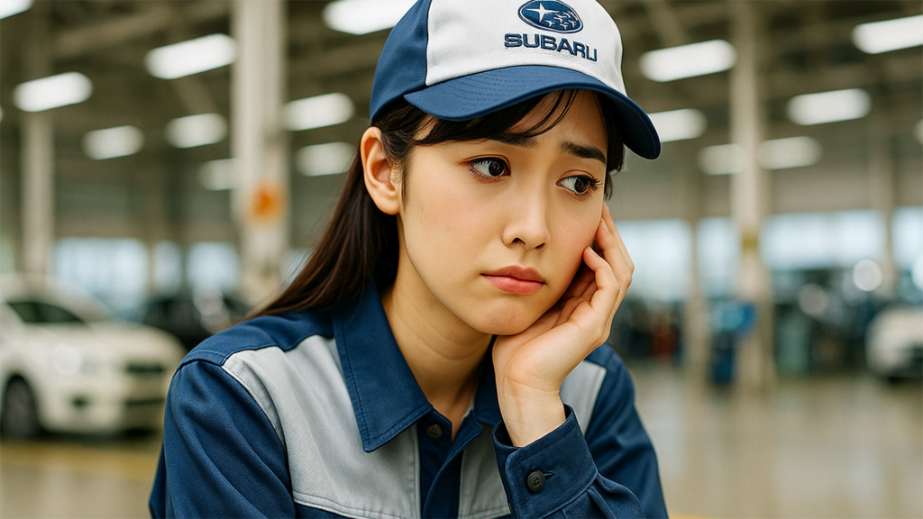 スバル期間工の女性