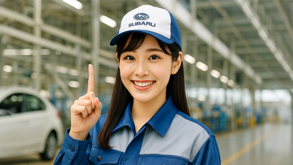 スバル期間工の女性