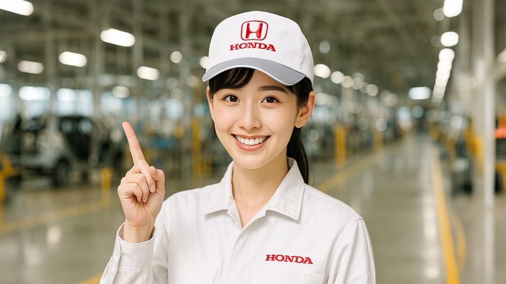 ホンダ期間工の女性