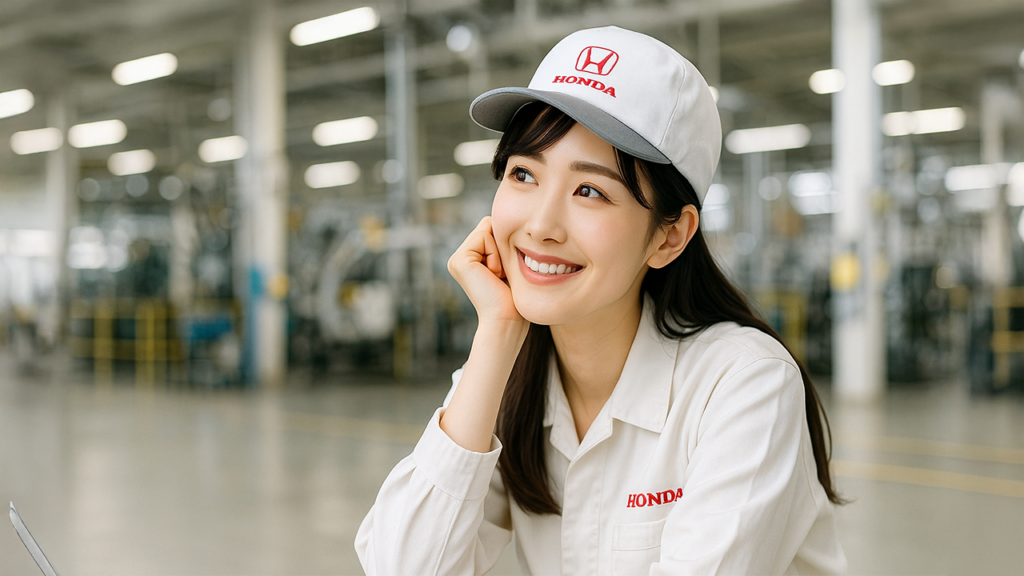 ホンダ期間工の女性