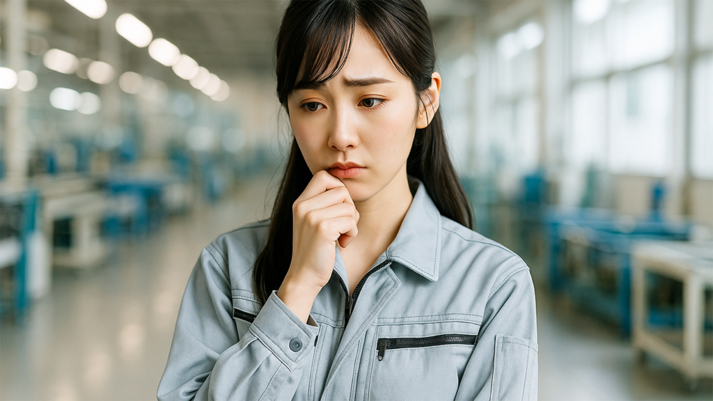 期間工の女性