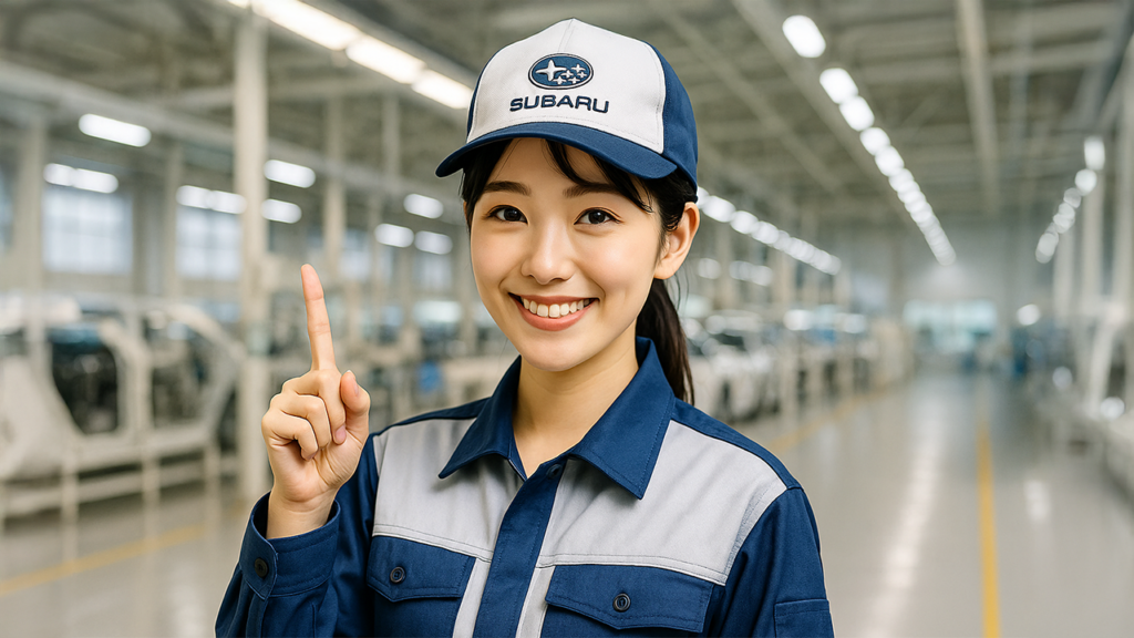 スバル期間工の女性