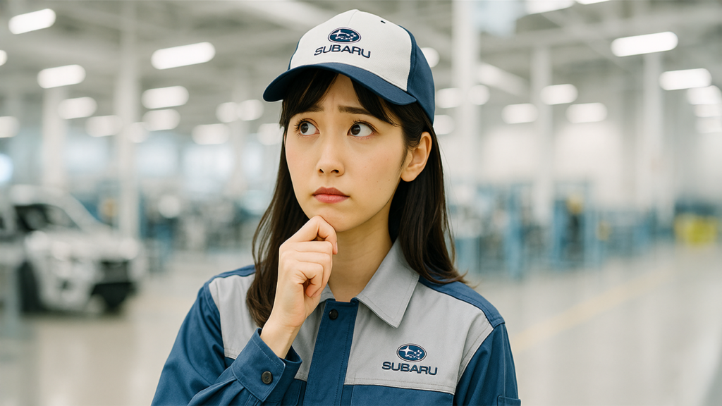 スバル期間工の女性